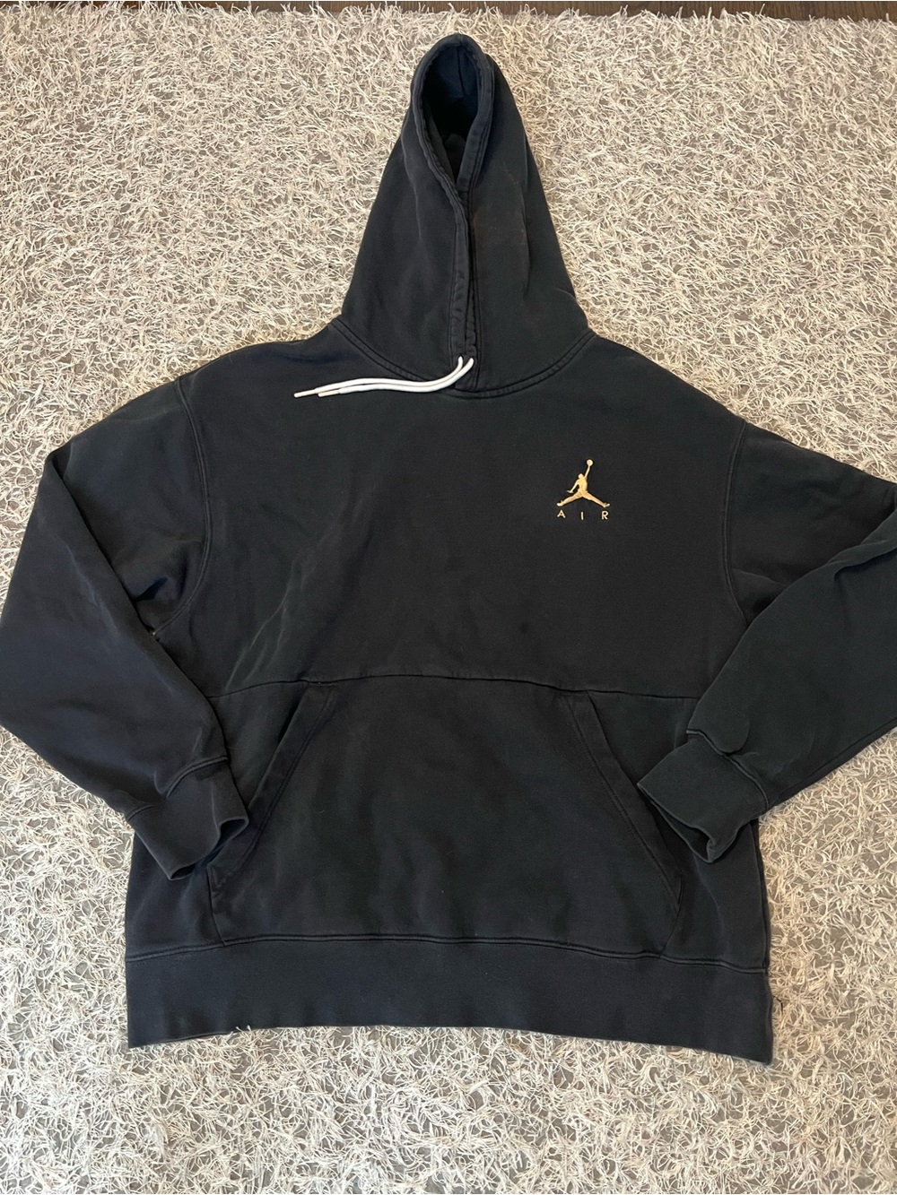 Men’s Black Air Jordan Hoodie Size XL